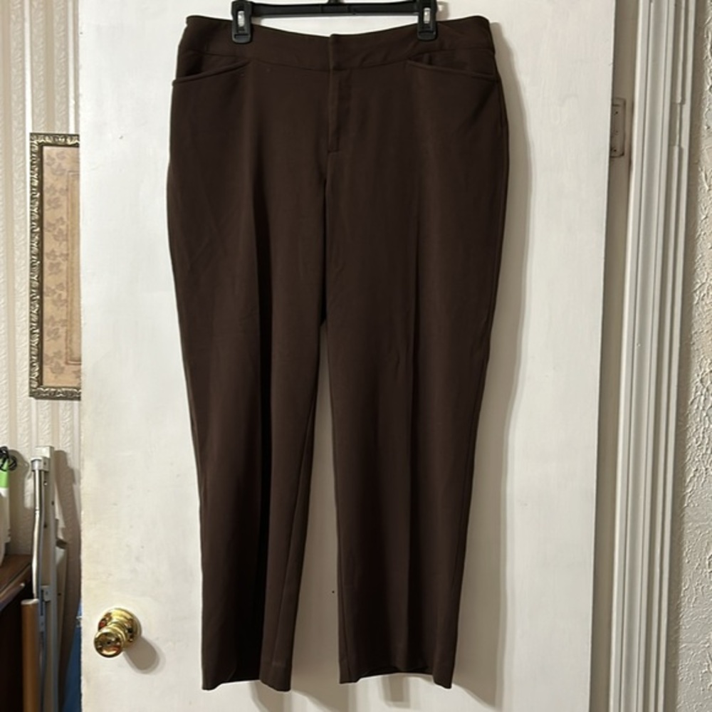 Christopher and Banks Brown slacks trouser dress pants